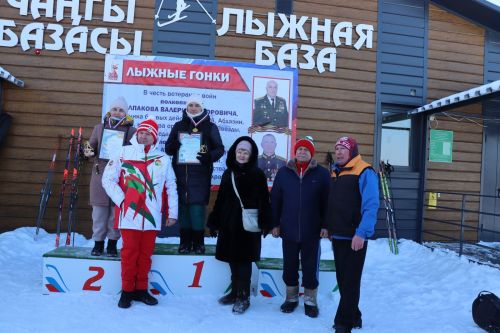 Соревнования по лыжным гонкам в честь празднования Дня защитника Отечества