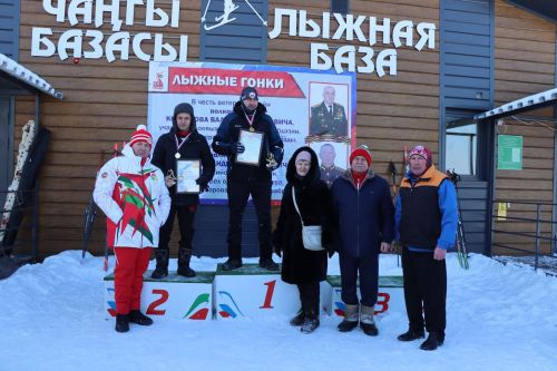 Соревнования по лыжным гонкам в честь празднования Дня защитника Отечества