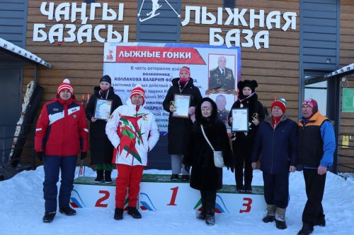 Соревнования по лыжным гонкам в честь празднования Дня защитника Отечества