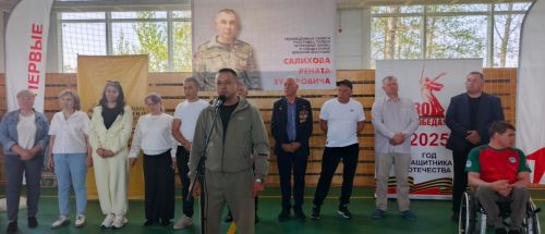 «Сила памяти»: в Дрожжановском районе прошел турнир по армрестлингу в честь героя Рената Салихова