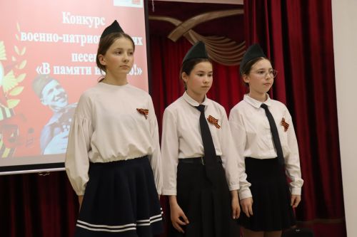 В Дрожжановском районе прошёл конкурс патриотической песни «В памяти навечно!»