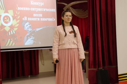 В Дрожжановском районе прошёл конкурс патриотической песни «В памяти навечно!»