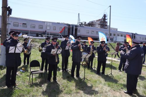 Поезд Победы в Дрожжановском районе -2025