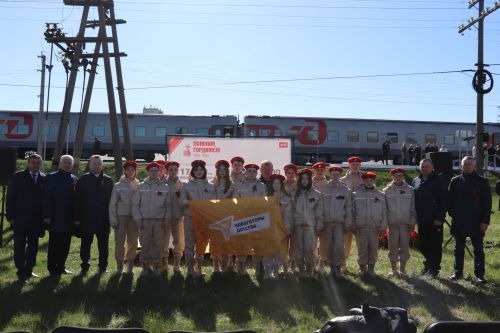 Поезд Победы в Дрожжановском районе -2025