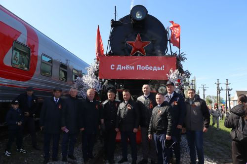 Поезд Победы в Дрожжановском районе -2025