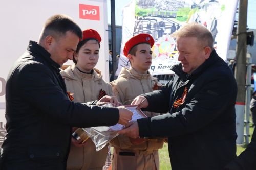 Поезд Победы в Дрожжановском районе -2025