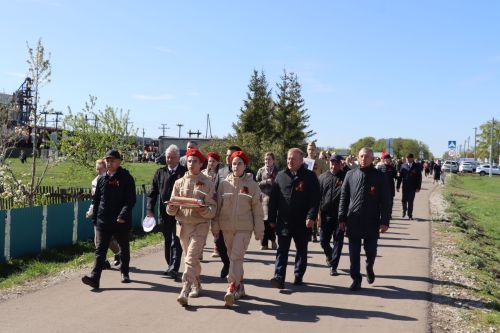 Поезд Победы в Дрожжановском районе -2025
