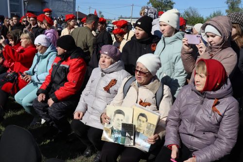 Поезд Победы в Дрожжановском районе -2025