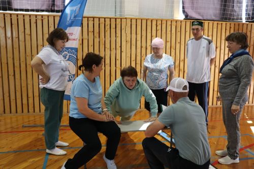 В Дрожжановском районе РТ прошел муниципальный этап XV республиканской Спартакиады пенсионеров