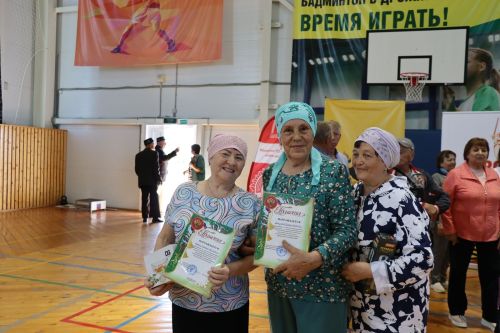 В Дрожжановском районе РТ прошел муниципальный этап XV республиканской Спартакиады пенсионеров