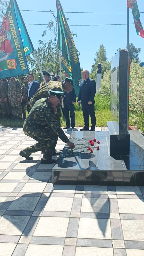 В Дрожжановском районе почтили память пограничников в день 107-летия службы