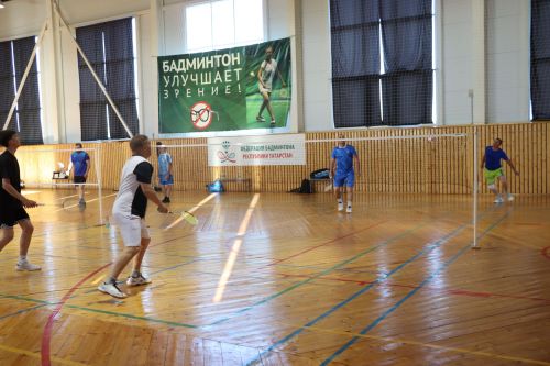 Турнир по бадминтону в Дрожжановском районе, посвящённый Году защитника Отечества