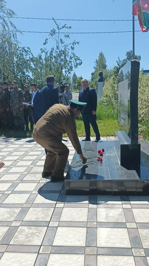 В Дрожжановском районе почтили память пограничников в день 107-летия службы