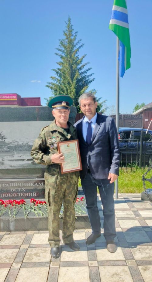 В Дрожжановском районе почтили память пограничников в день 107-летия службы
