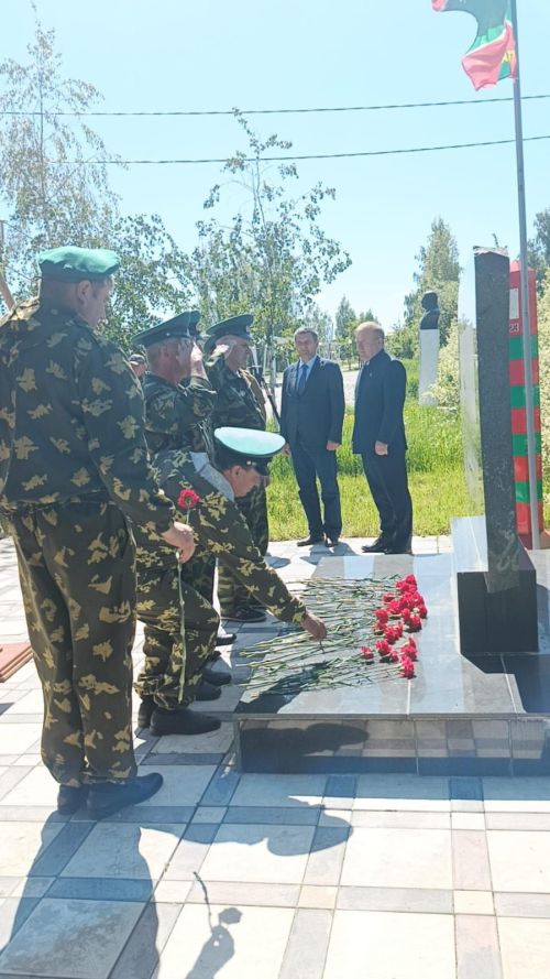 В Дрожжановском районе почтили память пограничников в день 107-летия службы