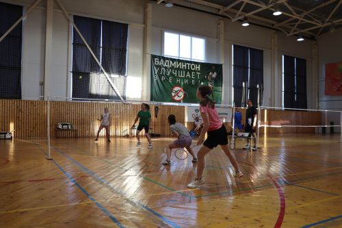 Турнир по бадминтону в Дрожжановском районе, посвящённый Году защитника Отечества