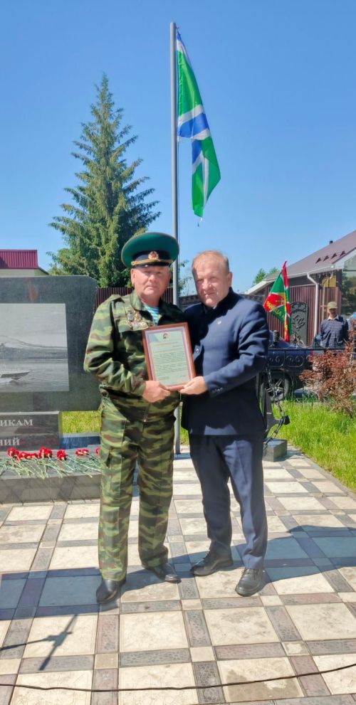 В Дрожжановском районе почтили память пограничников в день 107-летия службы