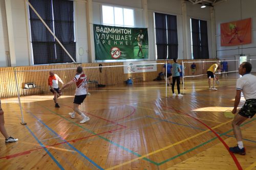 Турнир по бадминтону в Дрожжановском районе, посвящённый Году защитника Отечества