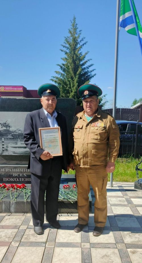 В Дрожжановском районе почтили память пограничников в день 107-летия службы