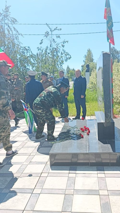 В Дрожжановском районе почтили память пограничников в день 107-летия службы