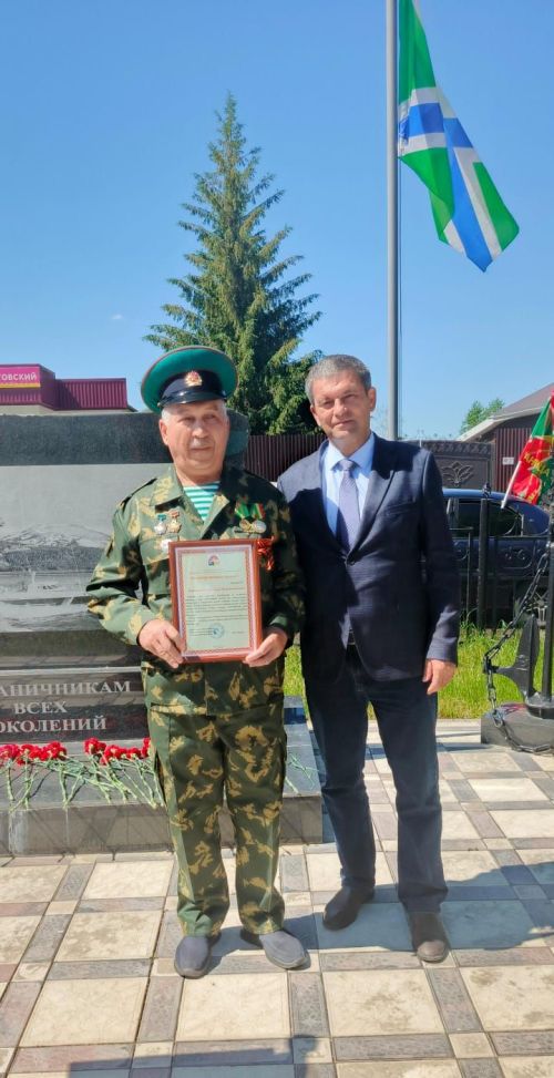 В Дрожжановском районе почтили память пограничников в день 107-летия службы