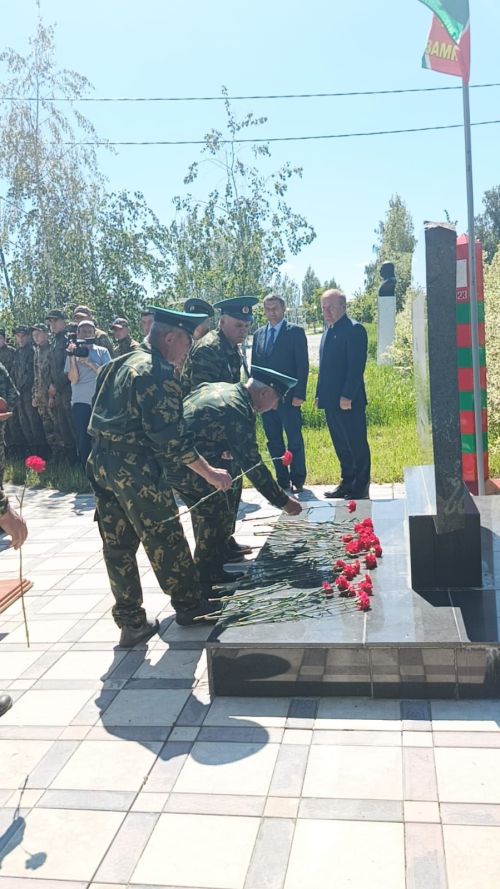 В Дрожжановском районе почтили память пограничников в день 107-летия службы