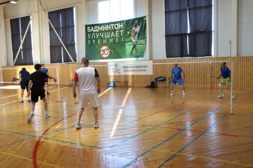 Турнир по бадминтону в Дрожжановском районе, посвящённый Году защитника Отечества