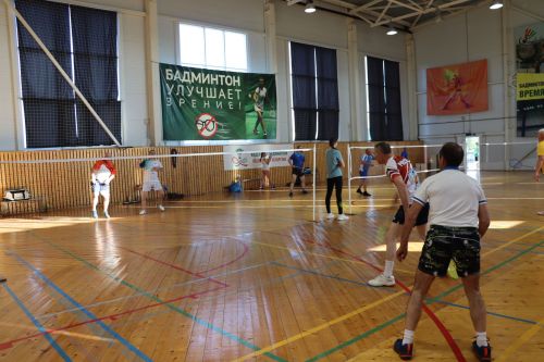 Турнир по бадминтону в Дрожжановском районе, посвящённый Году защитника Отечества