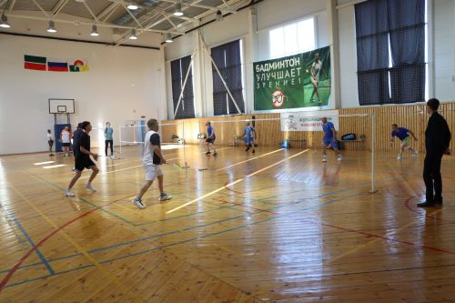 Турнир по бадминтону в Дрожжановском районе, посвящённый Году защитника Отечества