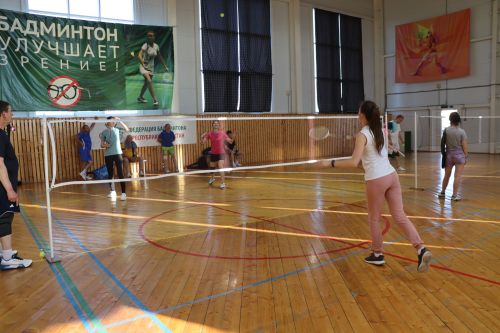 Турнир по бадминтону в Дрожжановском районе, посвящённый Году защитника Отечества
