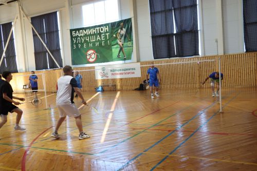 Турнир по бадминтону в Дрожжановском районе, посвящённый Году защитника Отечества