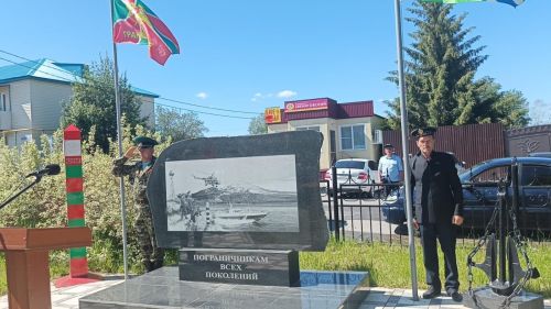 В Дрожжановском районе почтили память пограничников в день 107-летия службы