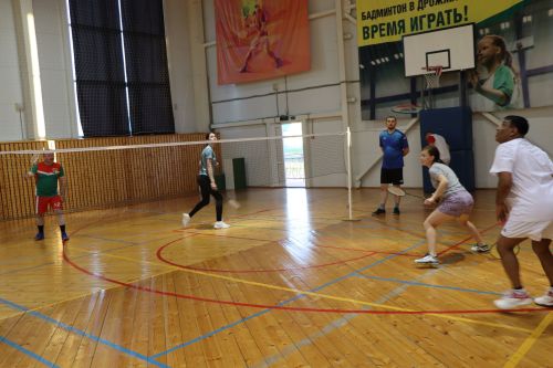 Турнир по бадминтону в Дрожжановском районе, посвящённый Году защитника Отечества