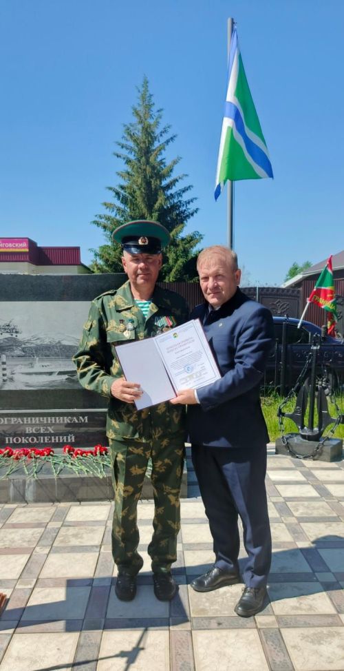 В Дрожжановском районе почтили память пограничников в день 107-летия службы