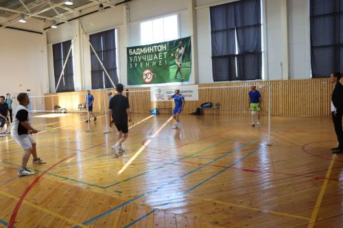 Турнир по бадминтону в Дрожжановском районе, посвящённый Году защитника Отечества