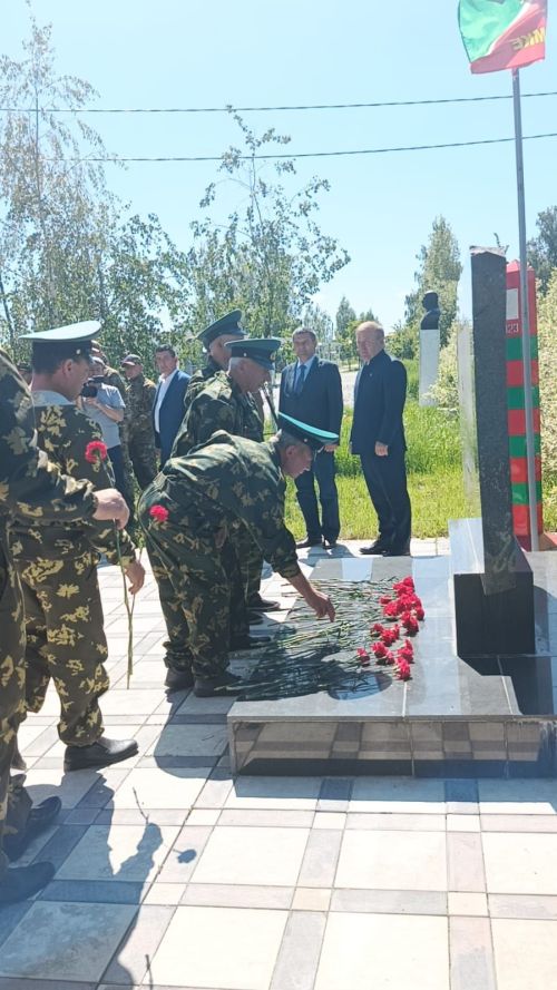 В Дрожжановском районе почтили память пограничников в день 107-летия службы