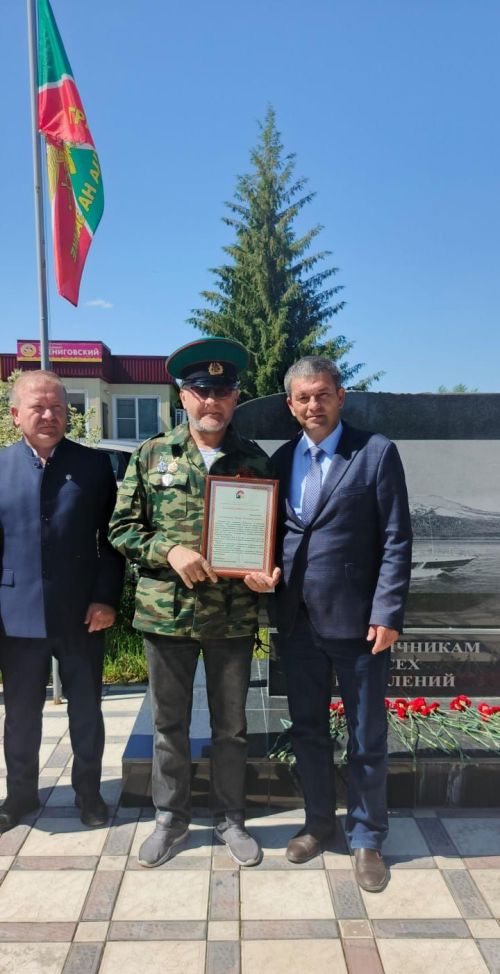 В Дрожжановском районе почтили память пограничников в день 107-летия службы