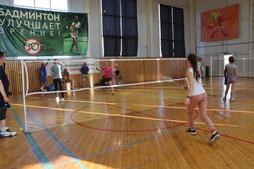 Турнир по бадминтону в Дрожжановском районе, посвящённый Году защитника Отечества
