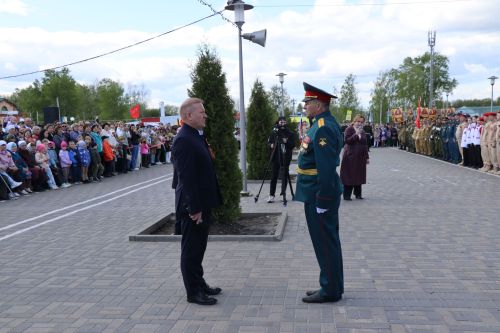 Парад Победы-2025 в Дрожжановском районе