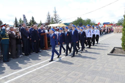 Парад Победы-2025 в Дрожжановском районе