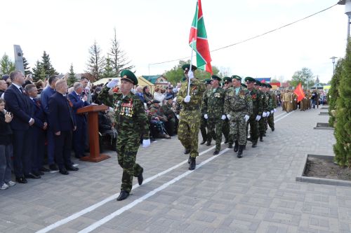 Парад Победы-2025 в Дрожжановском районе