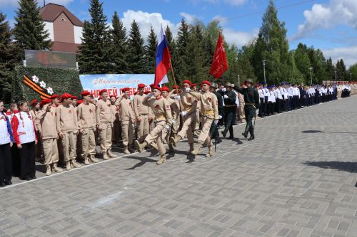 Парад Победы-2025 в Дрожжановском районе