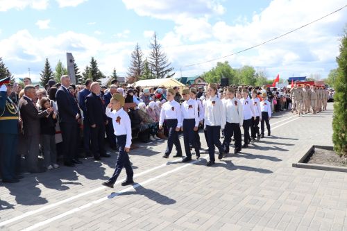 Парад Победы-2025 в Дрожжановском районе