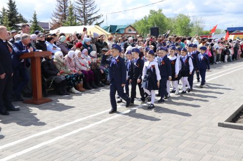 Парад Победы-2025 в Дрожжановском районе