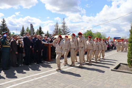 Парад Победы-2025 в Дрожжановском районе