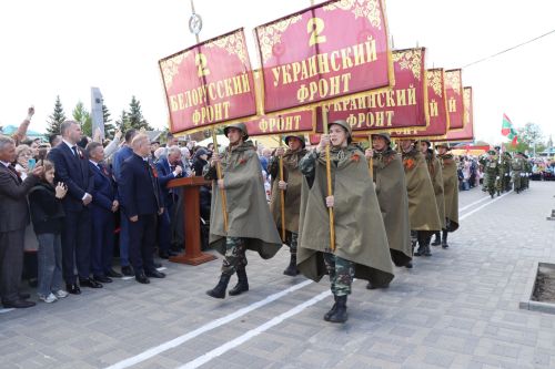 Парад Победы-2025 в Дрожжановском районе