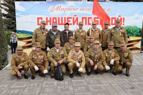 Парад Победы-2025 в Дрожжановском районе