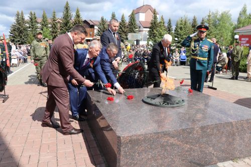 Дрожжановский район РТ отметил 80 -летие Великой Победы-2025