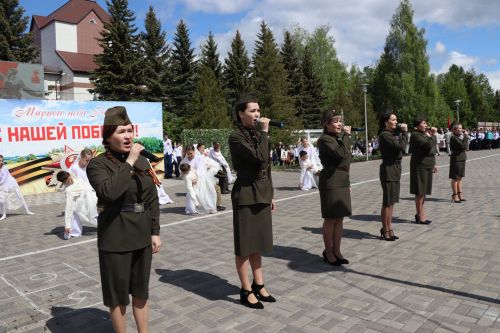 Дрожжановский район РТ отметил 80 -летие Великой Победы-2025