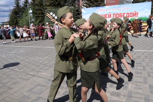 Дрожжановский район РТ отметил 80 -летие Великой Победы-2025